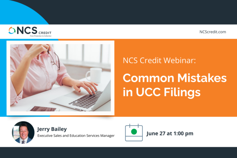 Webinar: Common Mistakes In UCC Filings - NCS Credit